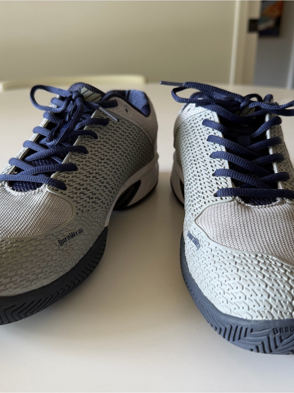 MEN’S SIZE 11 K-SWISS EXPRESS LIGHT PICKLEBALL SHOES NAVY/GRAY - Picture 2 of 13